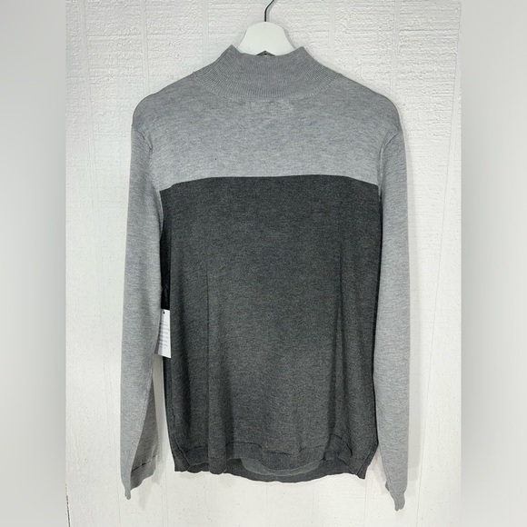 NWT Eloquoii peek a boo knit two tone sweater size 18/20 - Picture 3 of 8